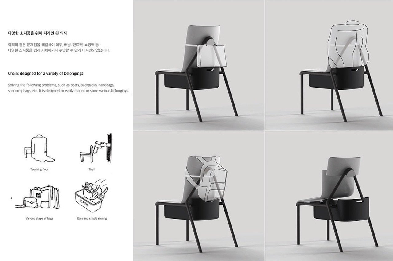 Afford Chair is one theft-proof chair perfect for public settings - Yanko  Design